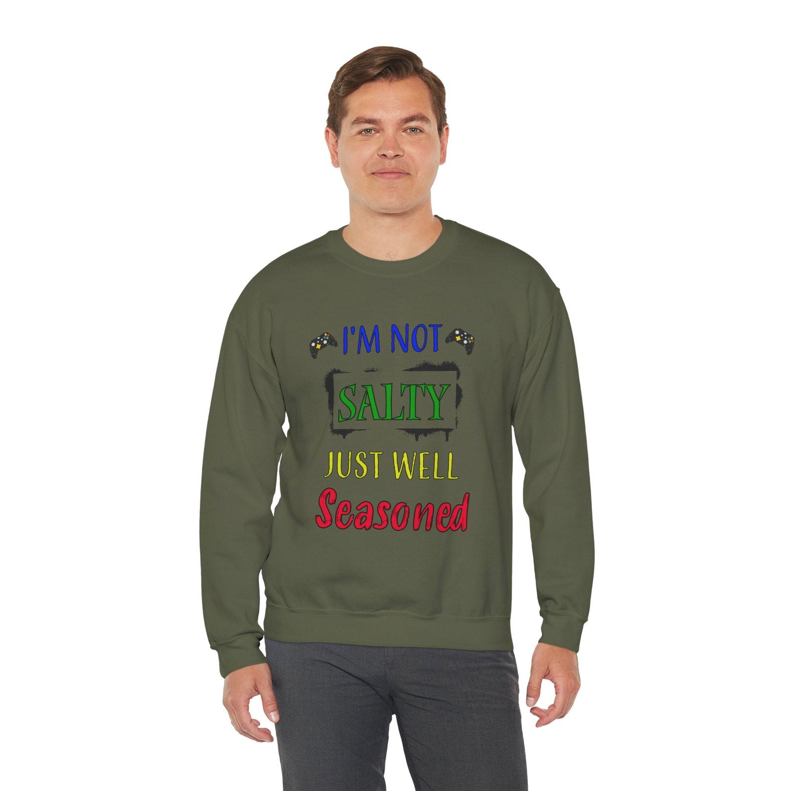 I'm Not Salty- Men's Sweatshirt - Boss Mode Fashion LLC