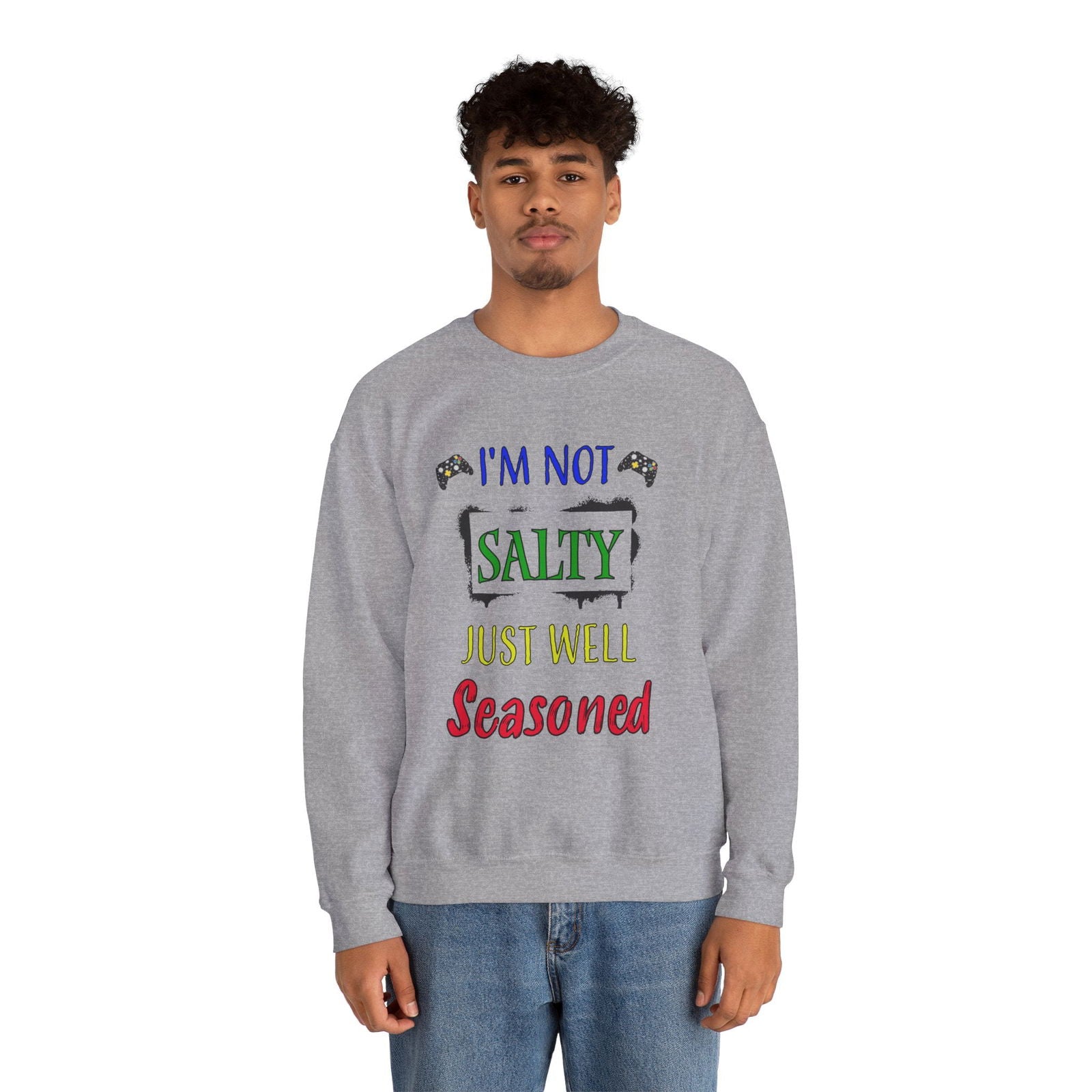 I'm Not Salty- Men's Sweatshirt - Boss Mode Fashion LLC