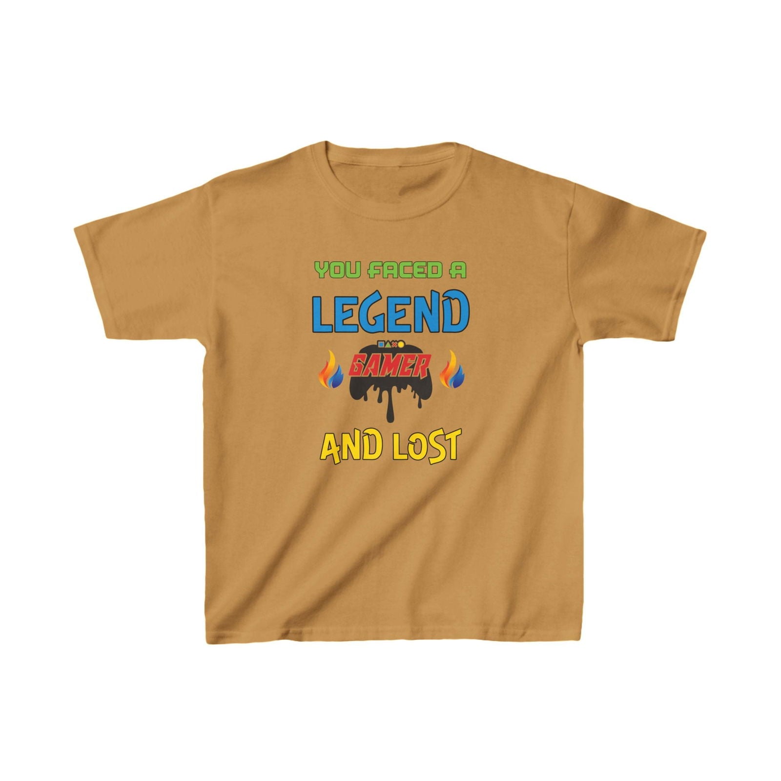 You Faced a Legend- Kids Heavy Cotton™ Tee - Boss Mode Fashion LLC