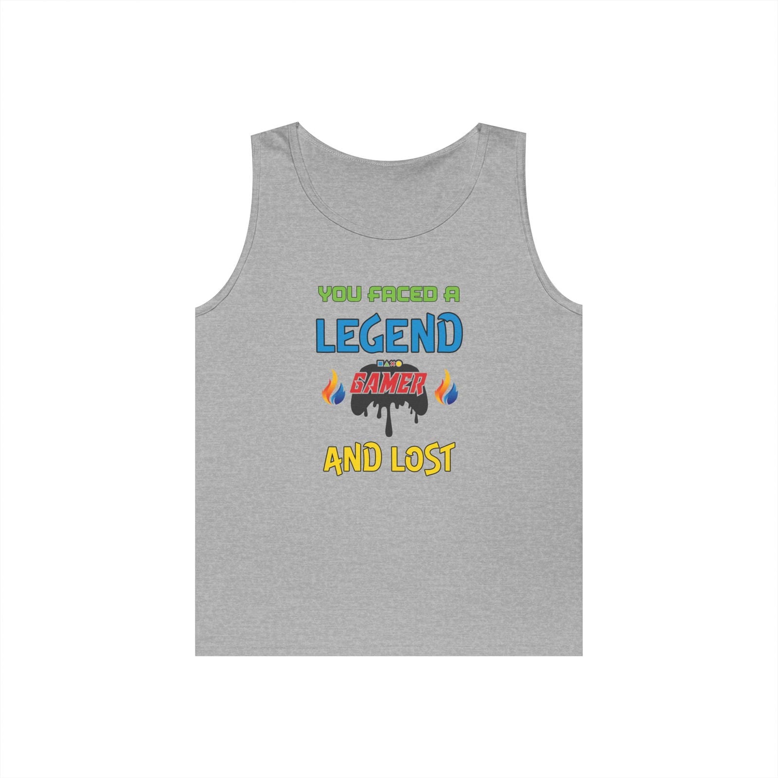 You Faced a Legend- Men's Tank Top - Boss Mode Fashion LLC