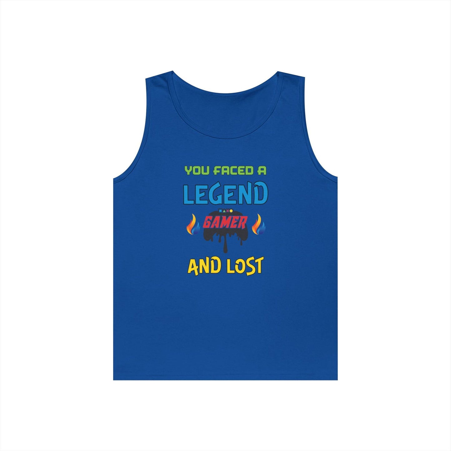 You Faced a Legend- Men's Tank Top - Boss Mode Fashion LLC