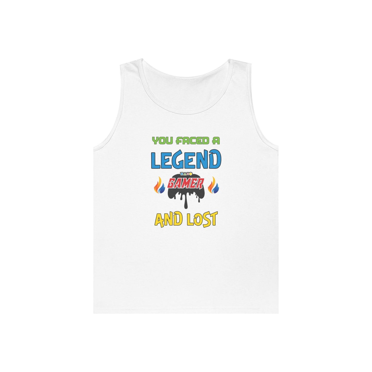 You Faced a Legend- Men's Tank Top - Boss Mode Fashion LLC