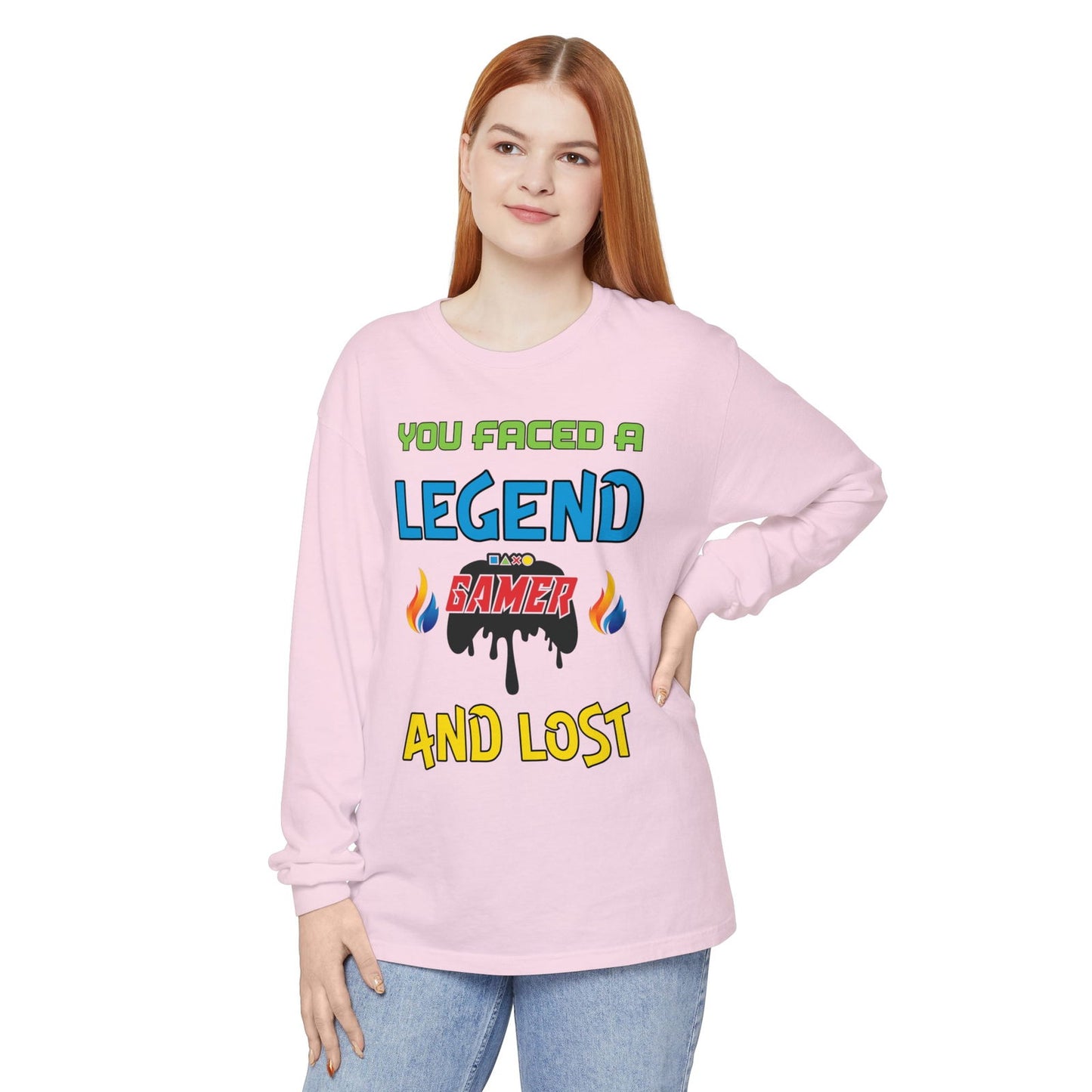 You Faced a Legend- Women's Long Sleeve T-Shirt - Boss Mode Fashion LLC