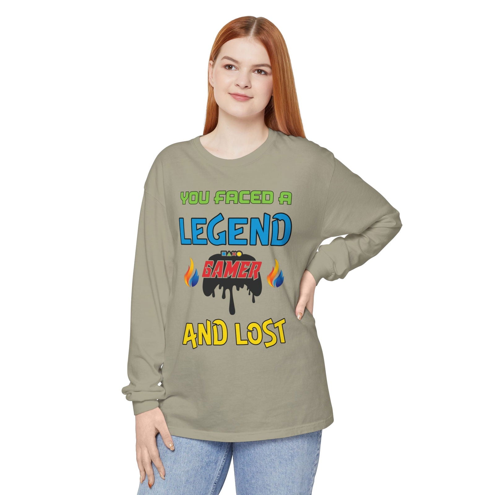 You Faced a Legend- Women's Long Sleeve T-Shirt - Boss Mode Fashion LLC