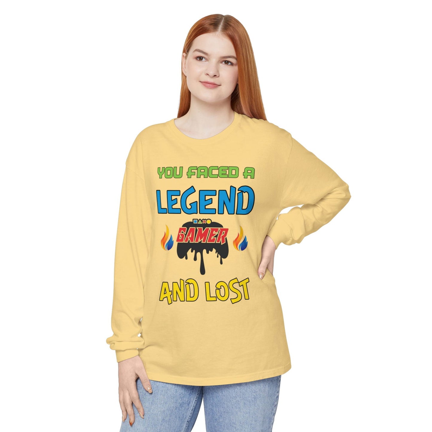 You Faced a Legend- Women's Long Sleeve T-Shirt - Boss Mode Fashion LLC