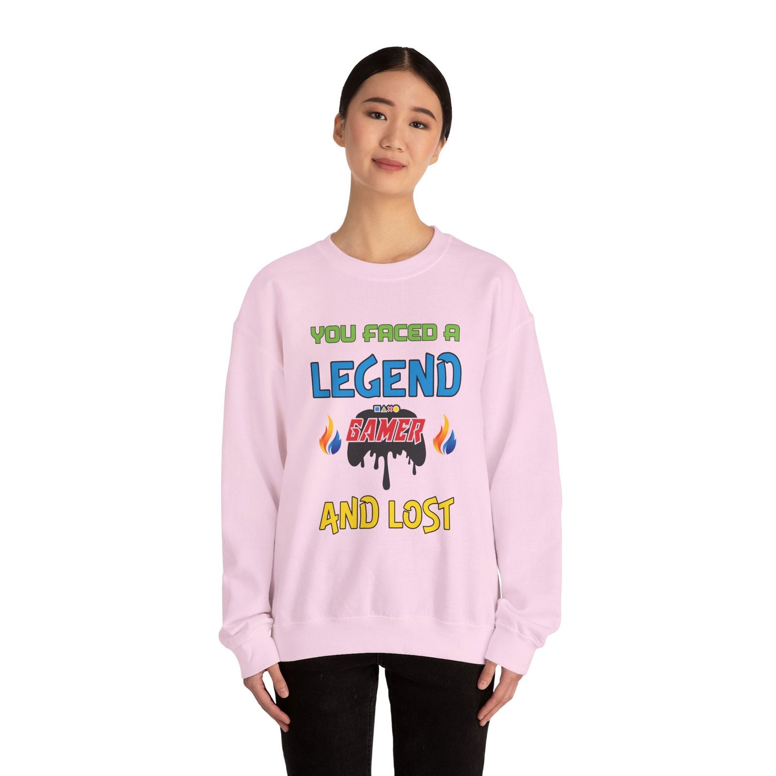 You Faced a Legend- Women's Sweatshirt - Boss Mode Fashion LLC